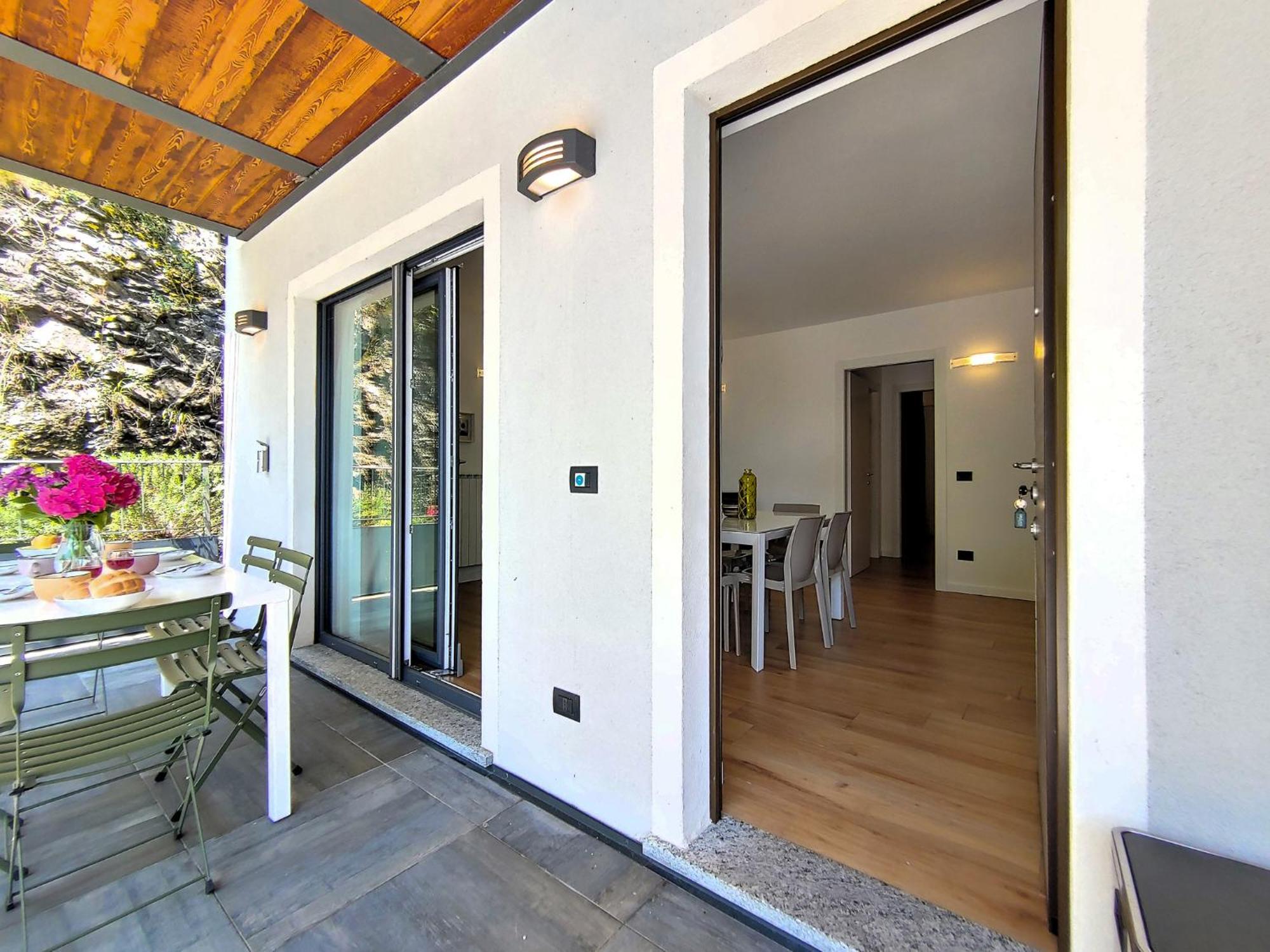 Dascio Vita See Ferienwohnung Mit Dachterrasse Kültér fotó