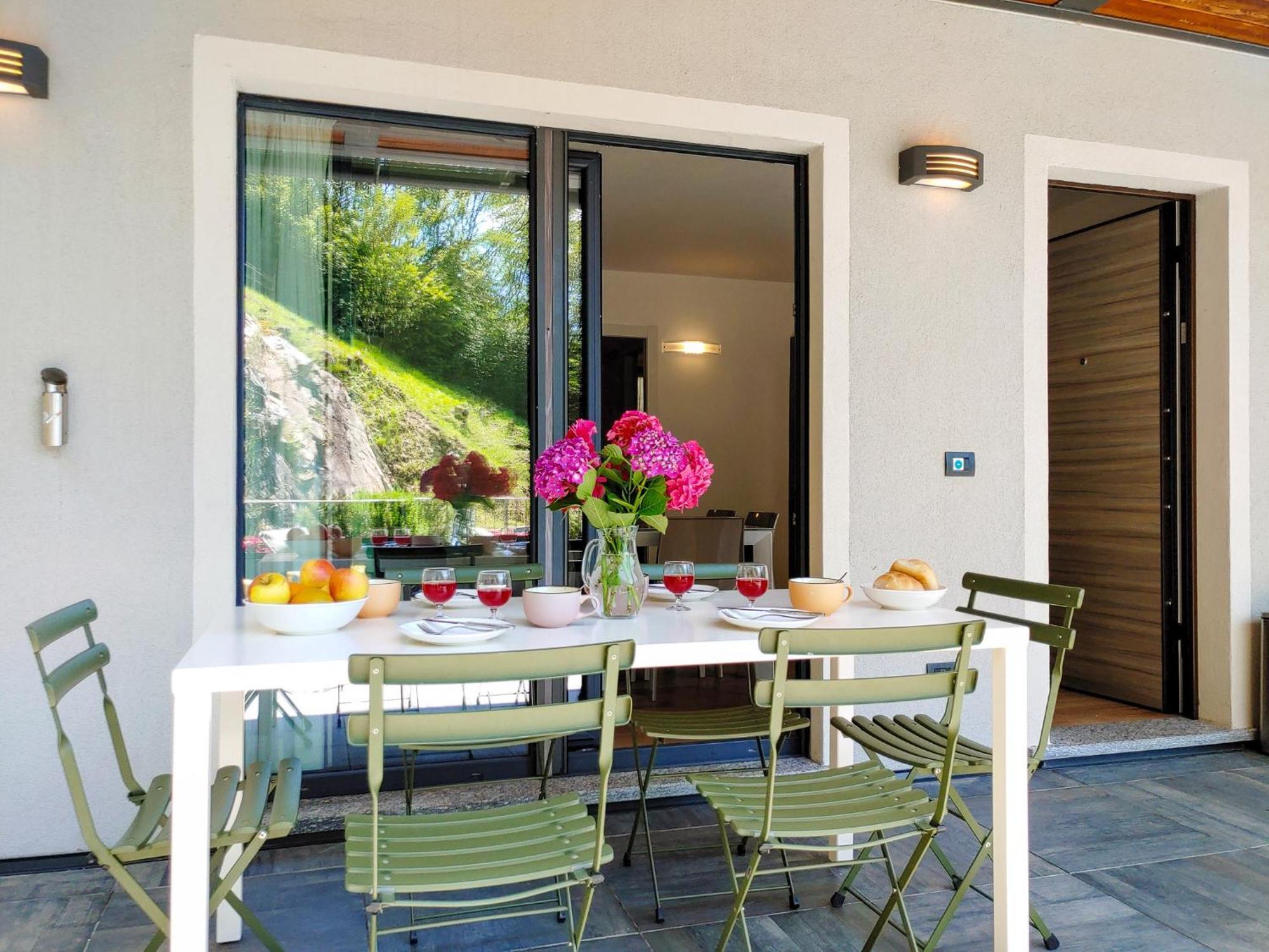 Dascio Vita See Ferienwohnung Mit Dachterrasse Kültér fotó