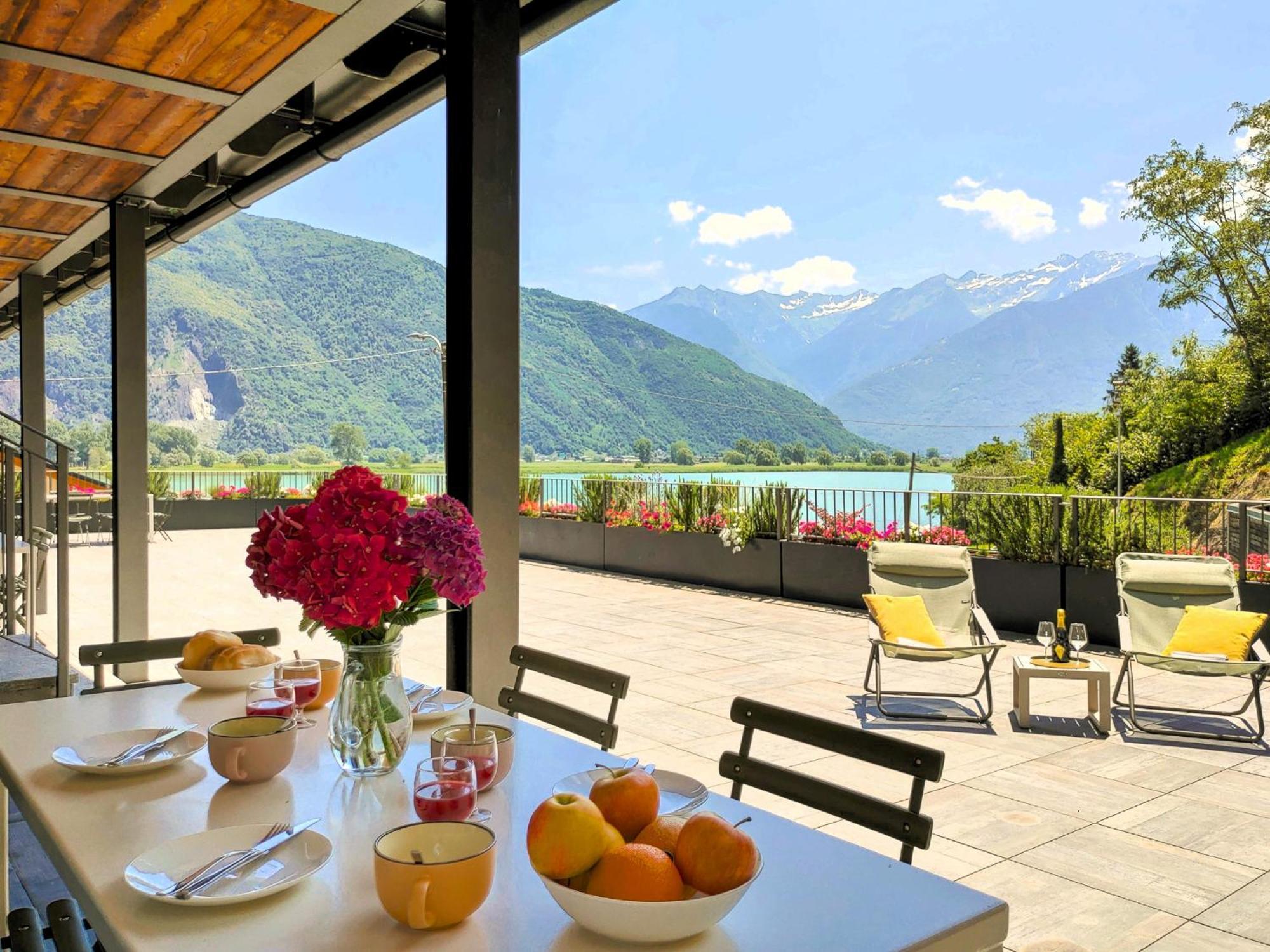 Dascio Vita See Ferienwohnung Mit Dachterrasse Kültér fotó