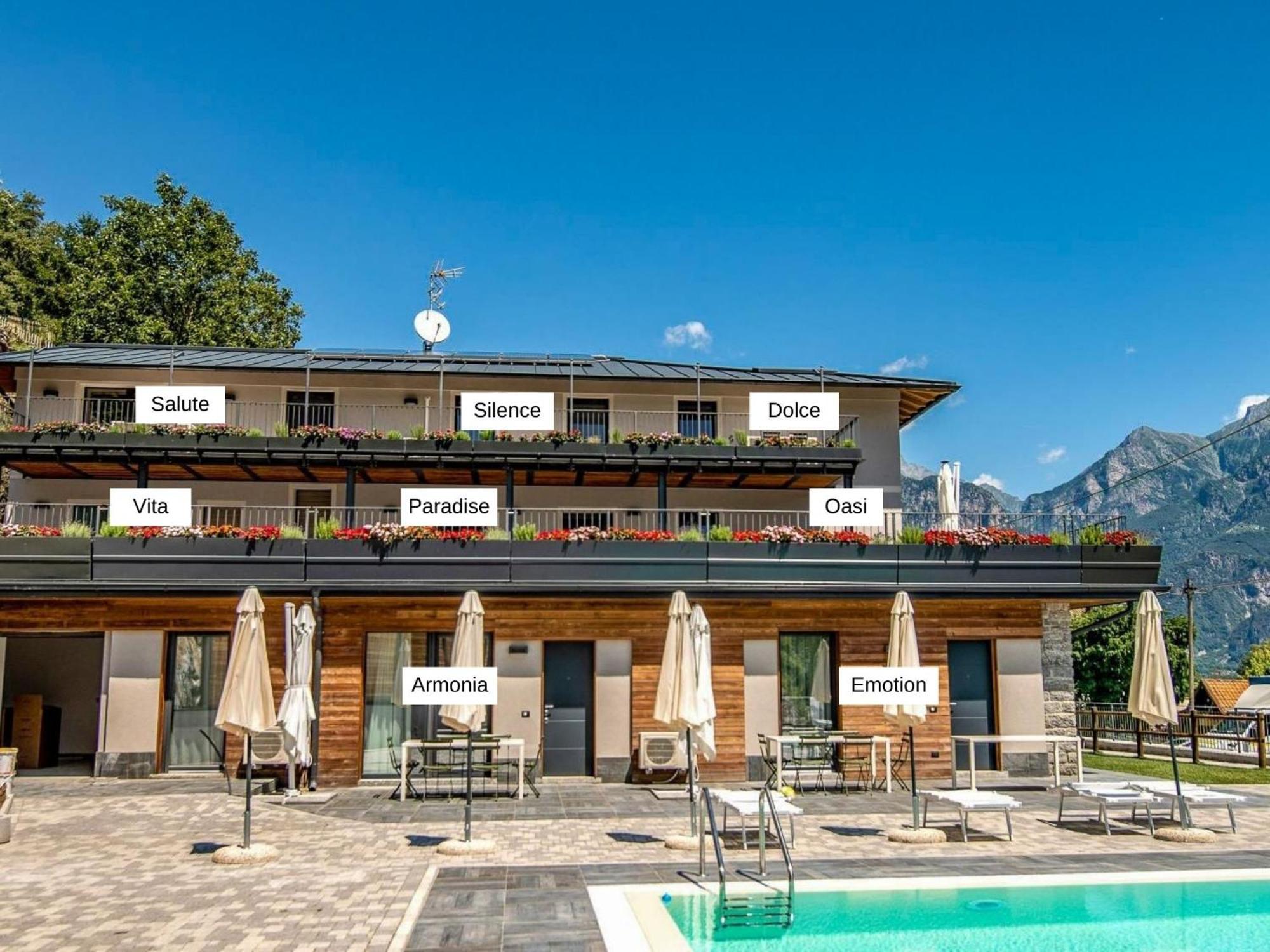 Dascio Vita See Ferienwohnung Mit Dachterrasse Kültér fotó